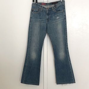 AG Adriano Goldschmied The Angel Jeans Size: 28 Regular Blue Denim Medium wash